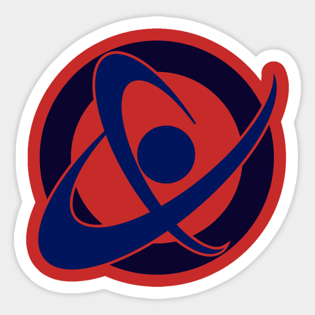 Atom Sticker by fenixlaw